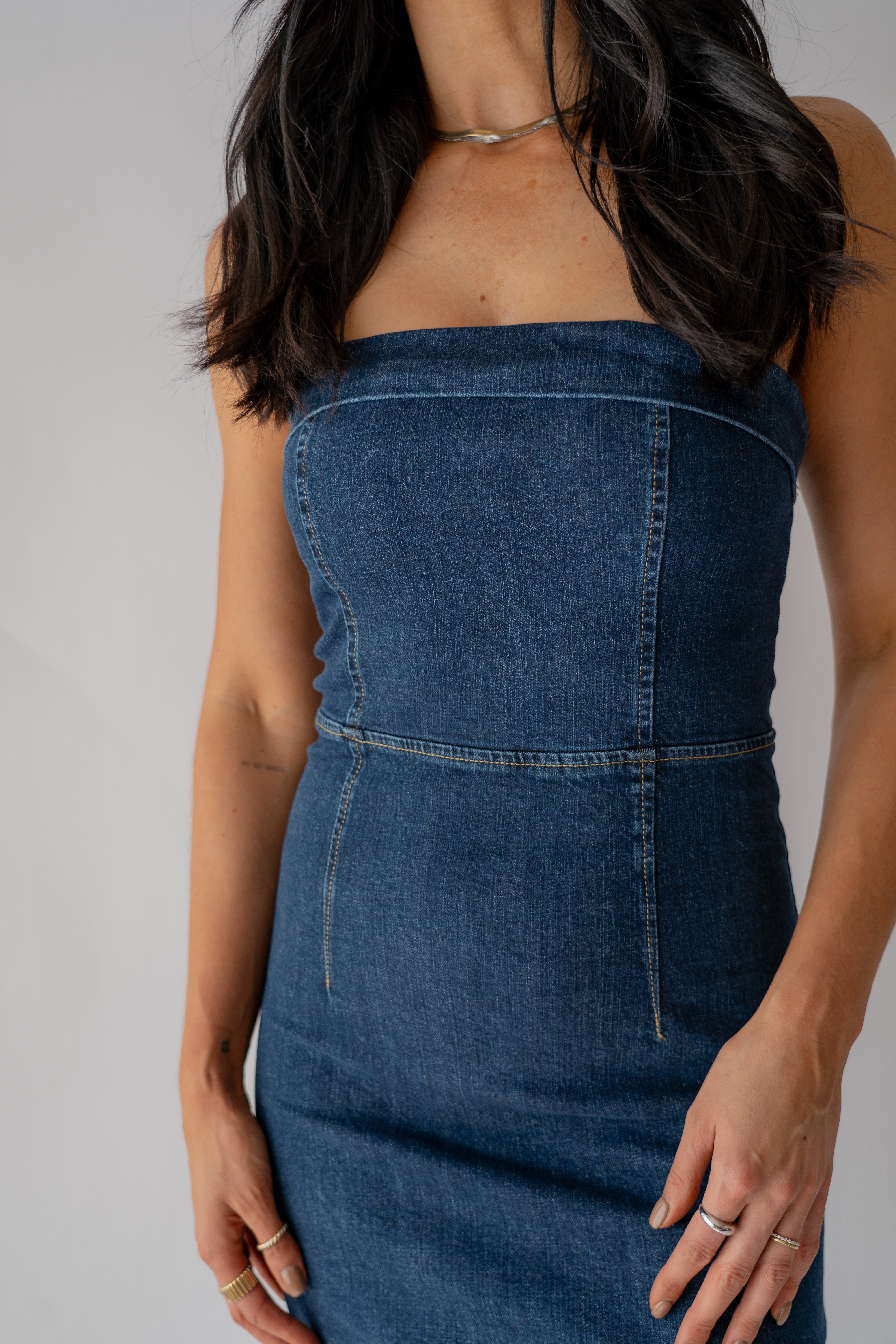 The Denim Midi Dress 1.0 | Kalloni's Closet Boutique The Denim Midi Dress 1.0 | Kalloni's Closet Boutique