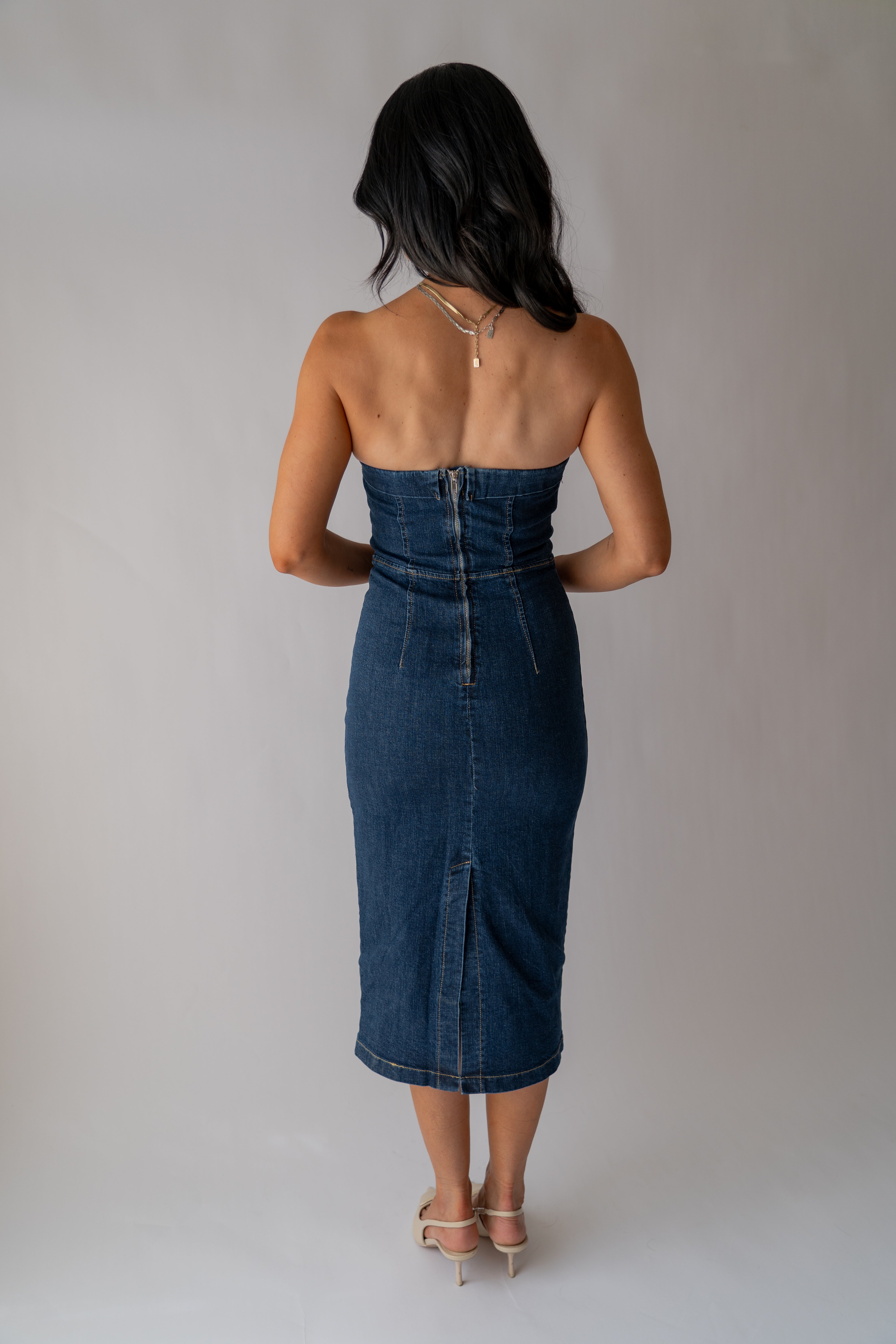 The Denim Midi Dress 1.0