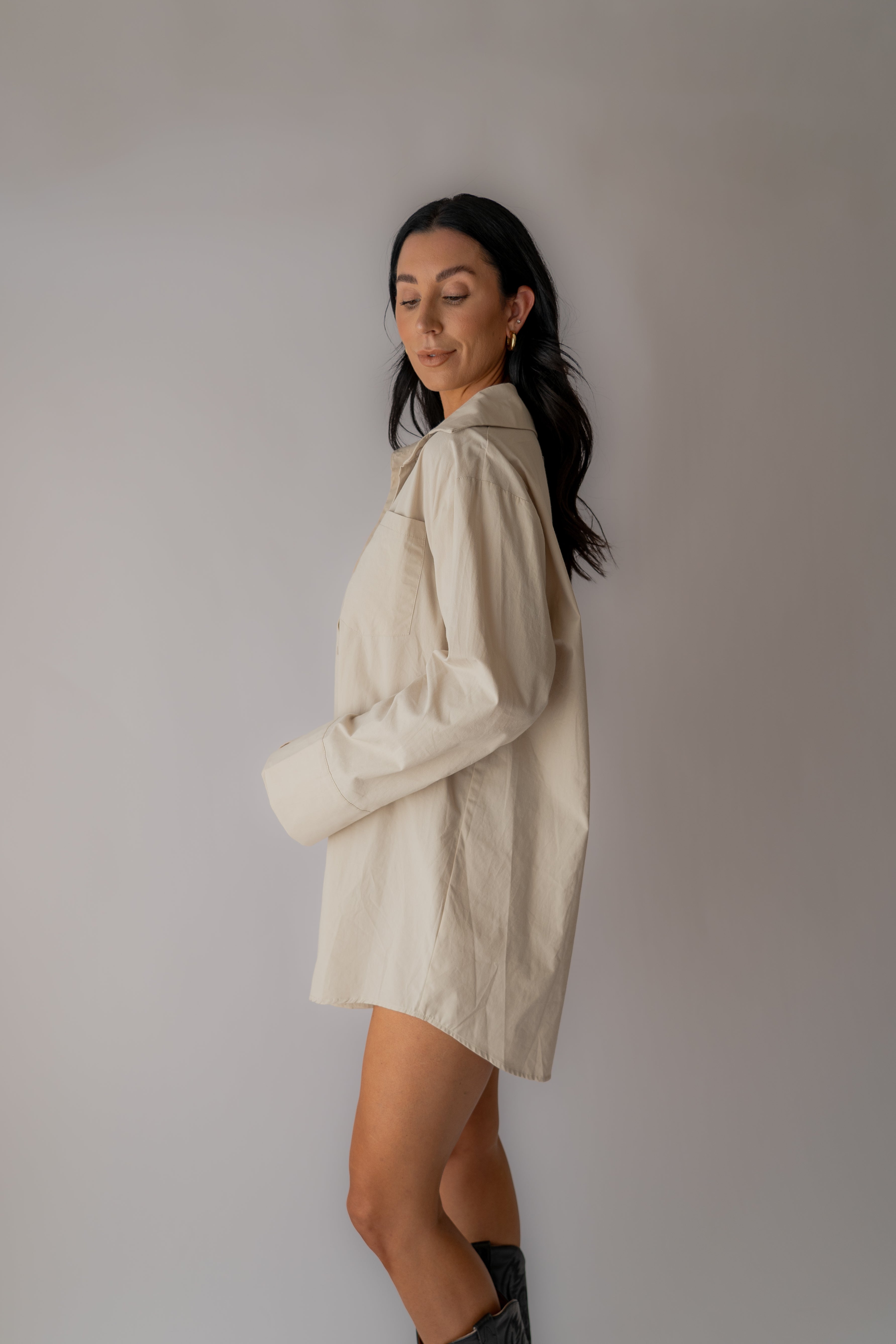 The Shirt Dress 1.0 Taupe