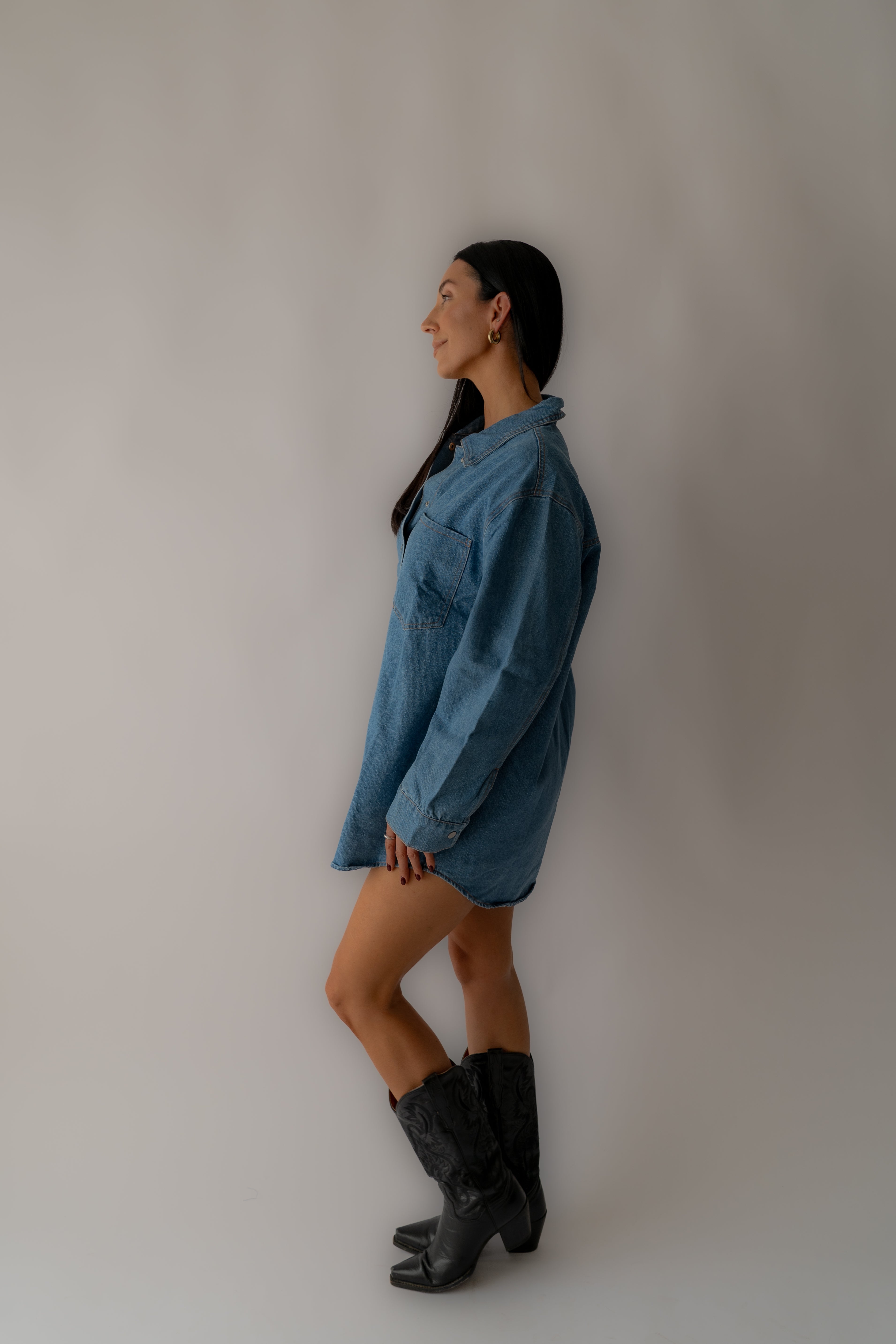 The Denim Shirt Dress 2.0