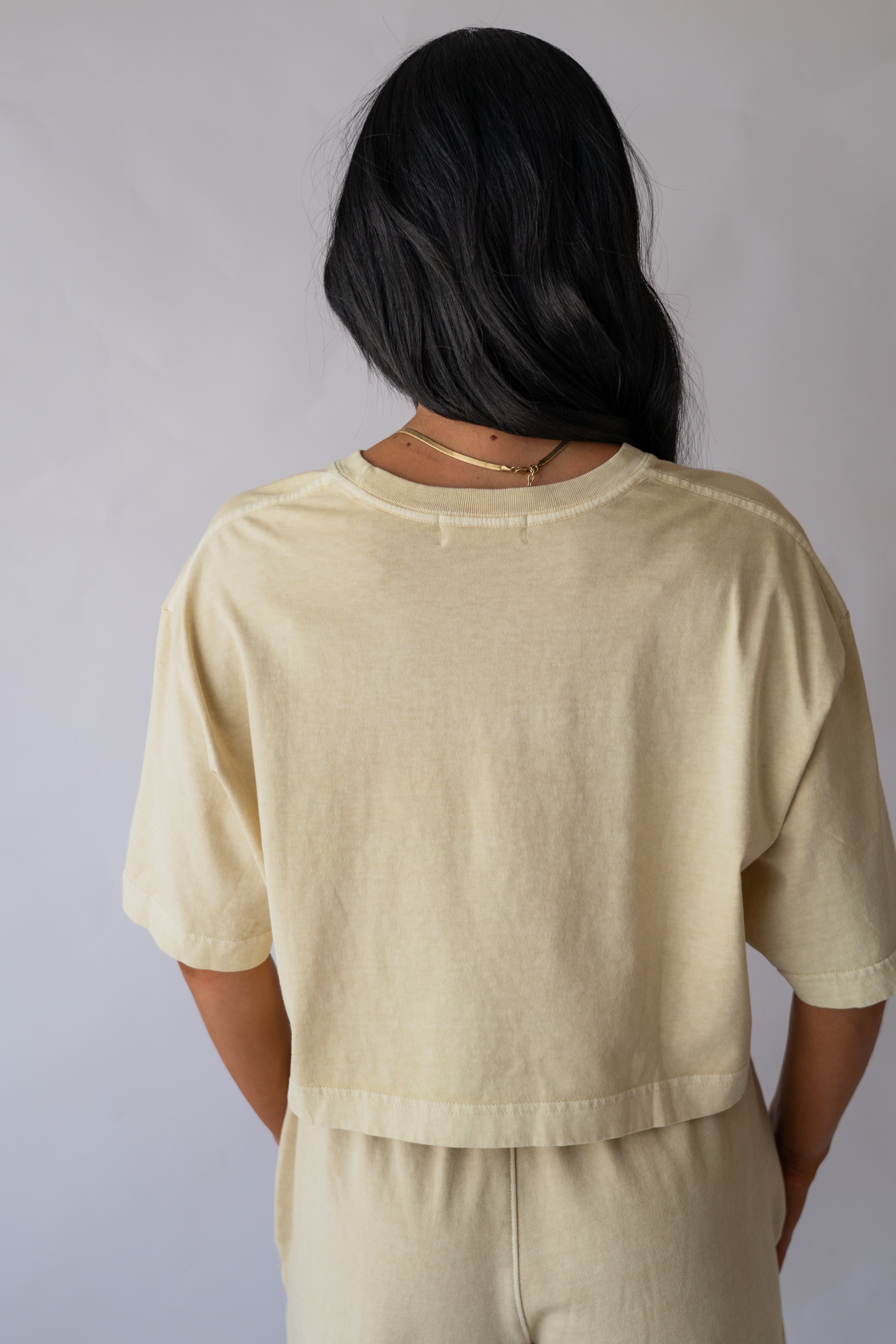 The Boxy Tee - Santal