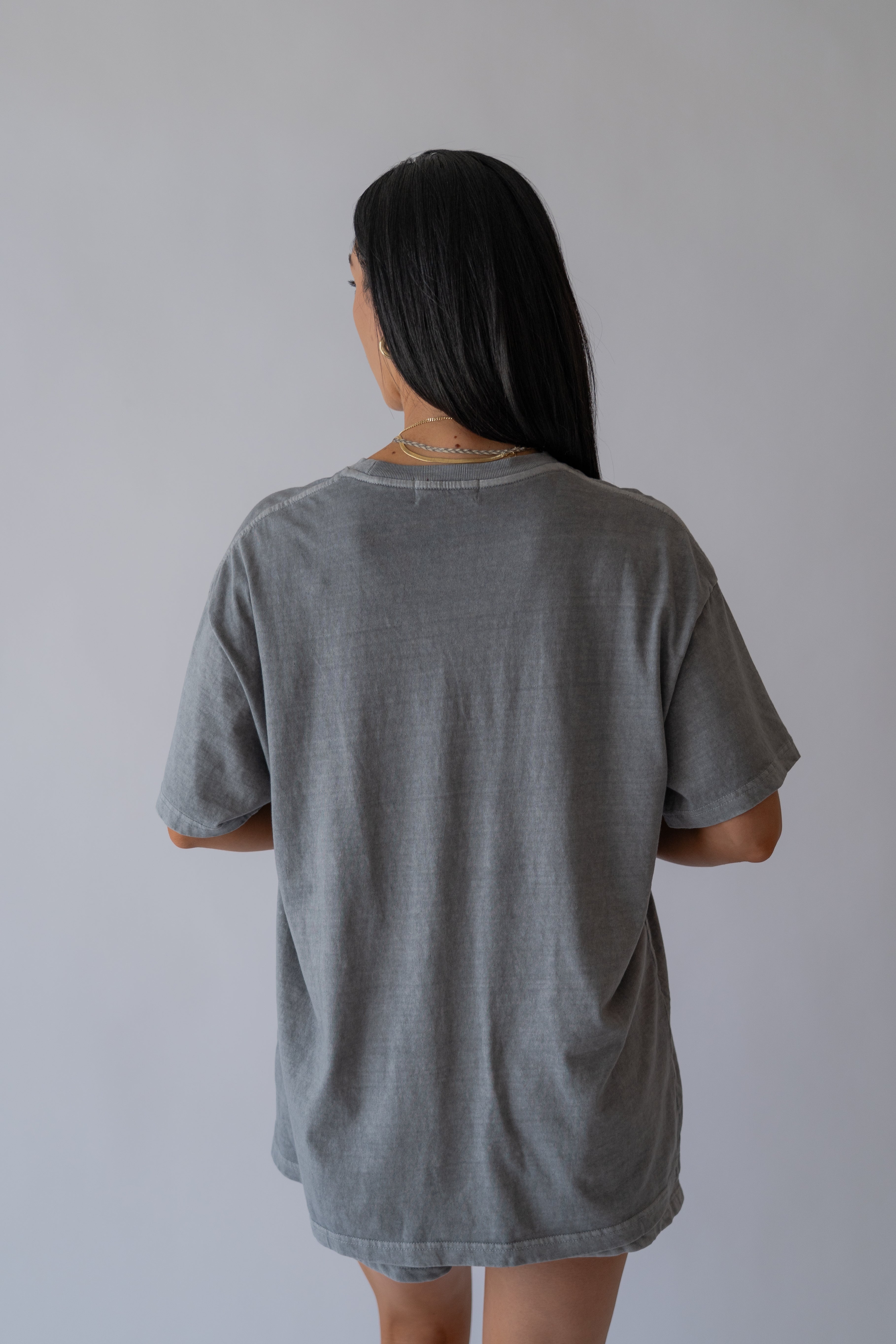 The Oversized Tee - Slate