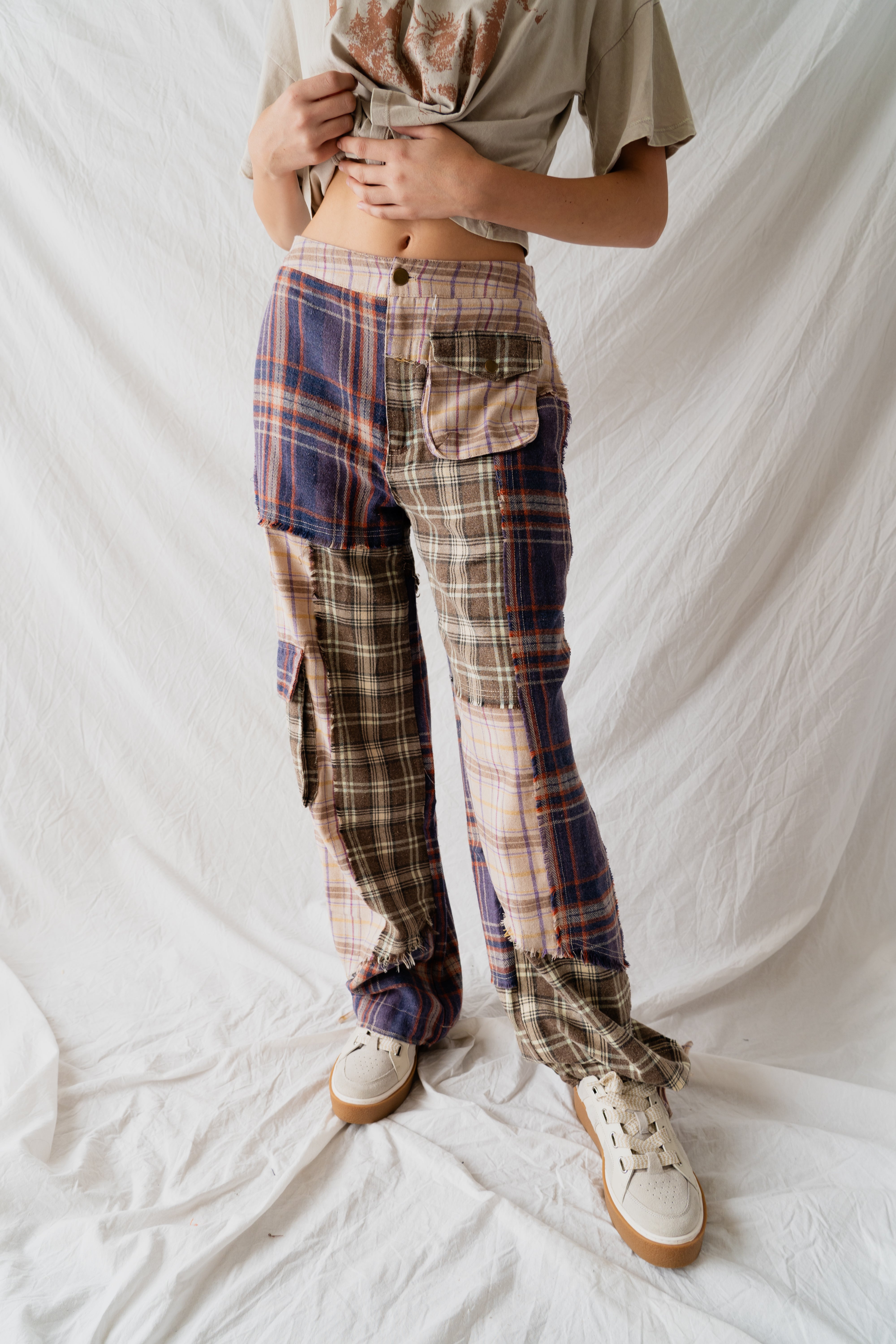Checkmate Patchwork Pant