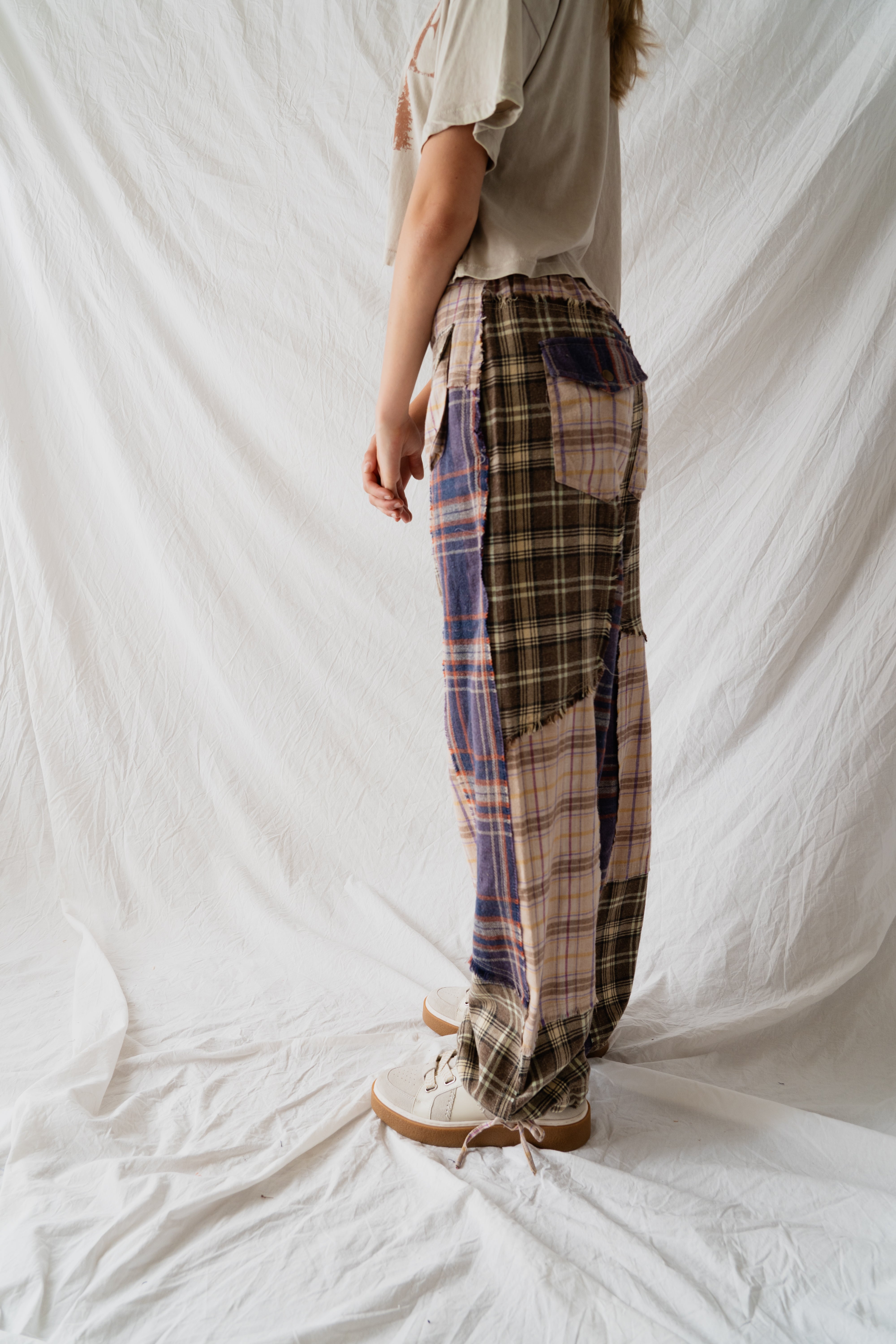Checkmate Patchwork Pant