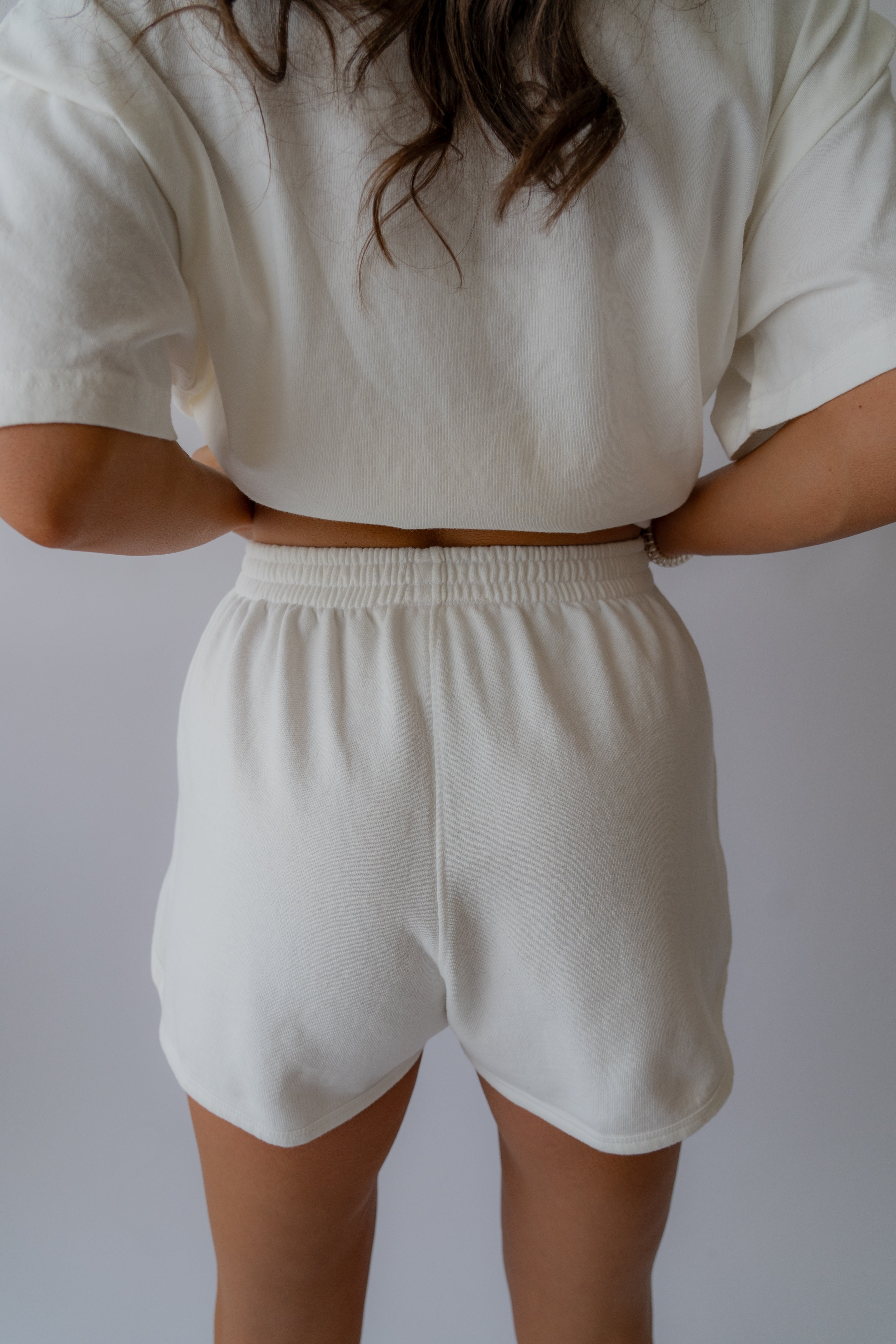 The Mini Shorts - Ivory Mist